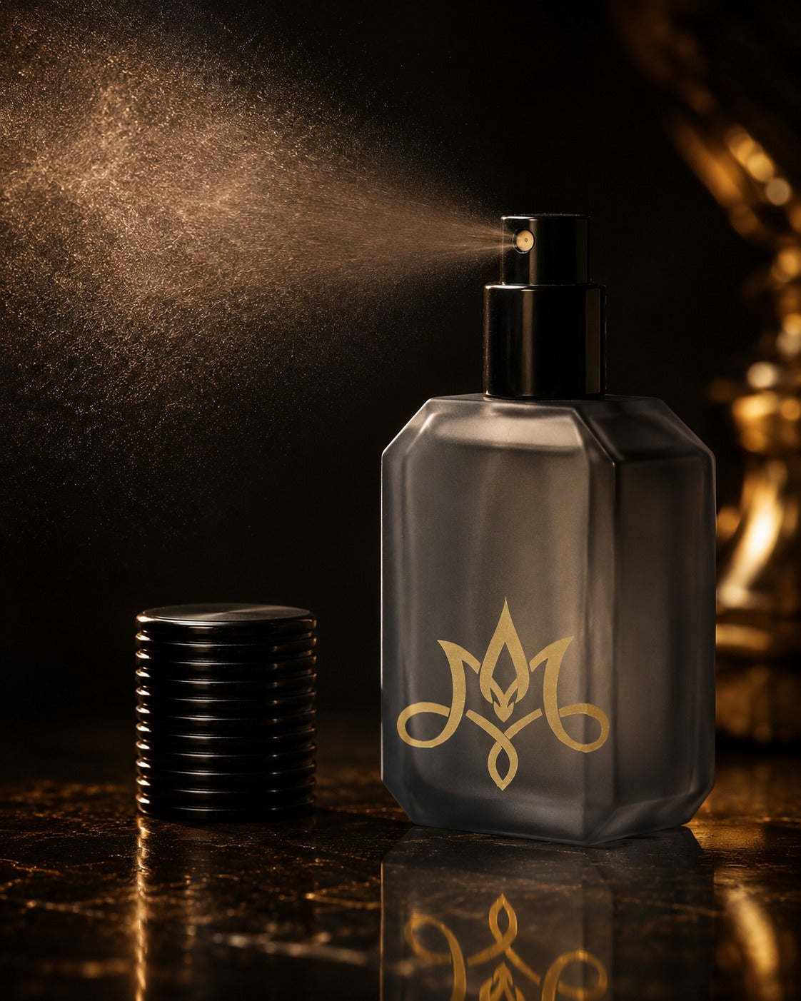 Image of Amber Mercy Titan Crown Perfume 50ml - Elegant Long-Lasting Fragrance for Men & Women