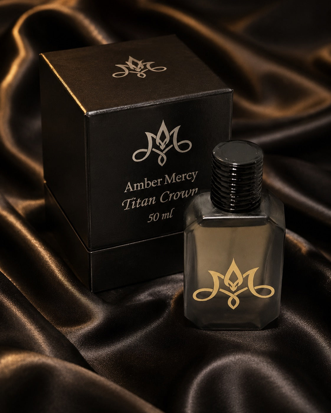 Amber Mercy Titan Crown Perfume 50ml - Elegant Long-Lasting Fragrance for Men & Women