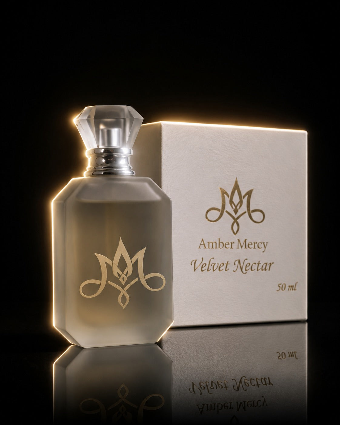 Image of Amber Mercy Velvet Nectar Perfume 50ml - Luxury Elegant Fragrance for Daily Wear & Gifting