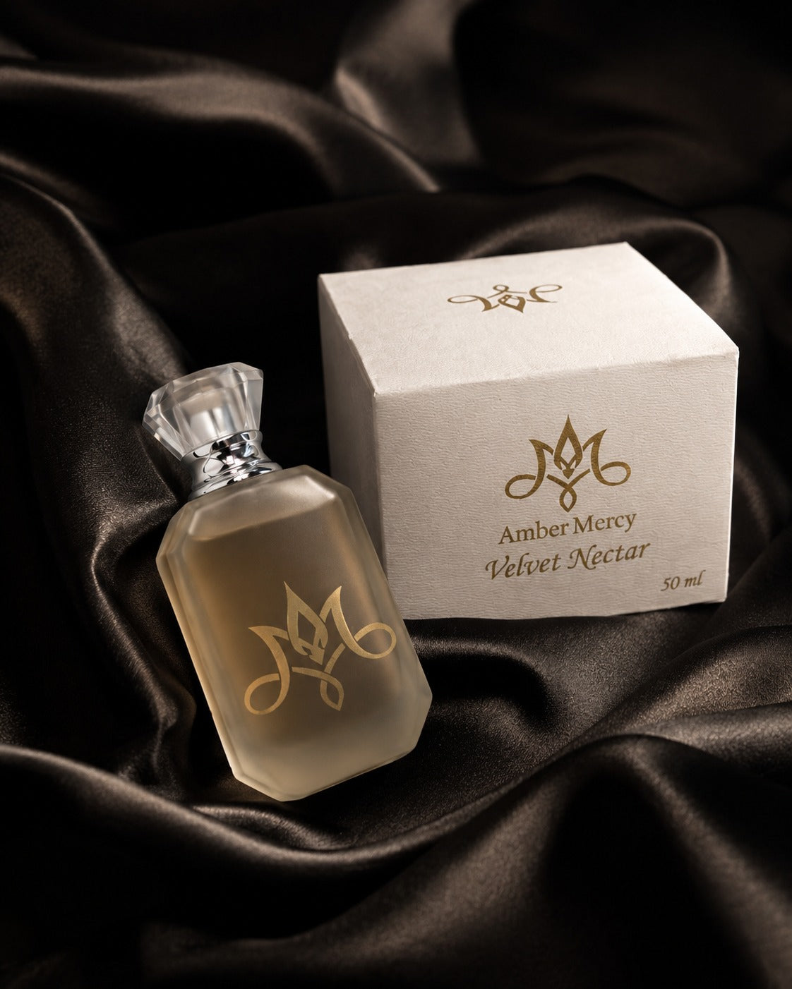 Image of Amber Mercy Velvet Nectar Perfume 50ml - Luxury Elegant Fragrance for Daily Wear & Gifting
